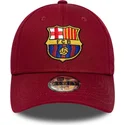 cepice-zaoblena-cervena-snapback-pro-deti-9forty-ajustable-fc-barcelona-laliga-new-era