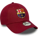cepice-zaoblena-cervena-snapback-pro-deti-9forty-ajustable-fc-barcelona-laliga-new-era
