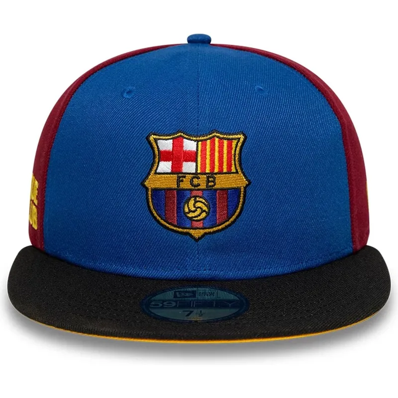fc-barcelona-laliga-59fifty-mes-que-un-club-blau-rote-anpassbare-kappe-von-new-era