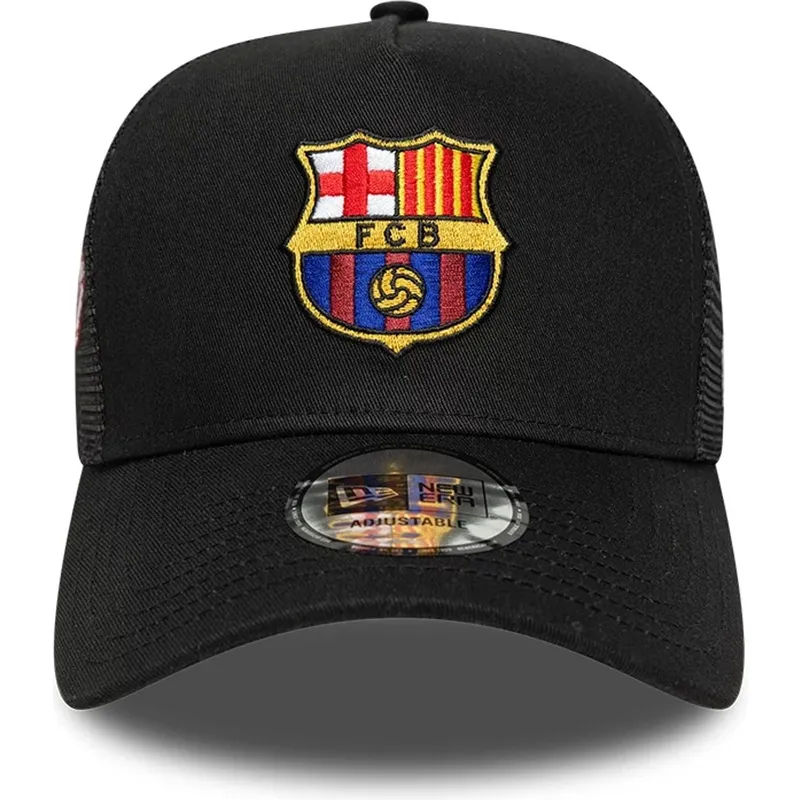 cepice-zaoblena-cerna-snapback-a-frame-trucker-fc-barcelona-laliga-new-era