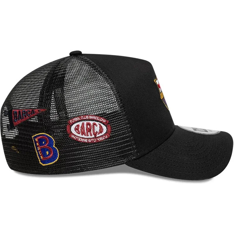 cepice-zaoblena-cerna-snapback-a-frame-trucker-fc-barcelona-laliga-new-era