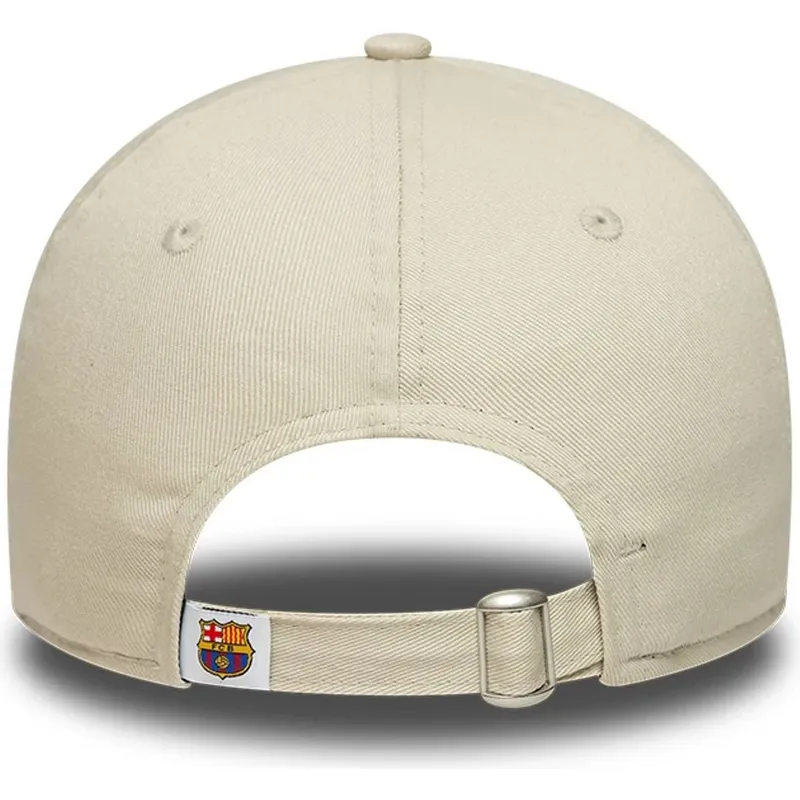 cepice-zaoblena-bezova-snapback-9twenty-ajustable-fc-barcelona-laliga-new-era