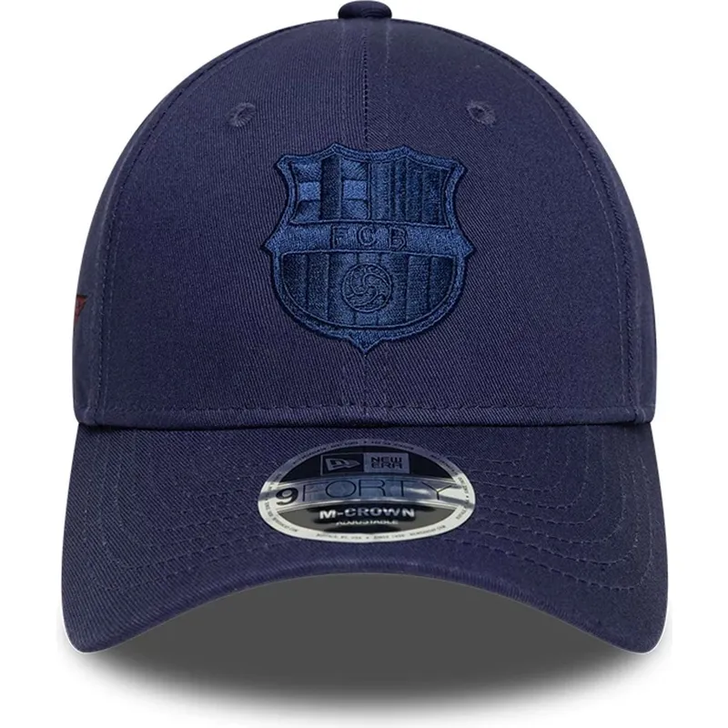 marinbla-bojd-keps-justerbar-fc-barcelona-laliga-9forty-m-crown-graphic-fran-new-era