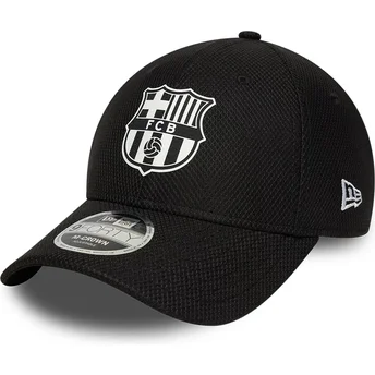 Cap zaoblená black snapback 9FORTY M-Crown FC Barcelona LALIGA New Era