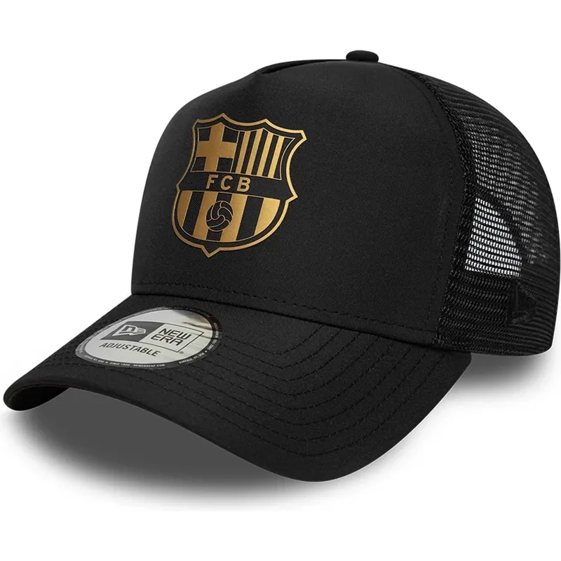 cepice-zaoblena-cerna-snapback-a-frame-trucker-fc-barcelona-laliga-new-era