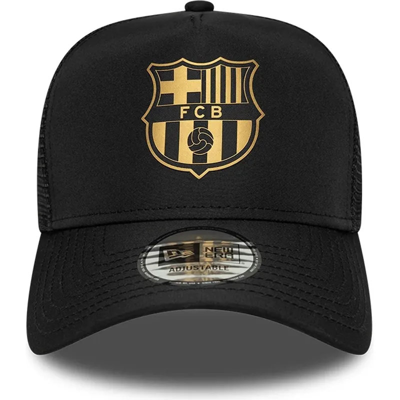 cepice-zaoblena-cerna-snapback-a-frame-trucker-fc-barcelona-laliga-new-era
