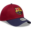 new-era-fc-barcelona-laliga-9forty-contrast-rod-och-bla-justerbar-bojd-keps-for-barn