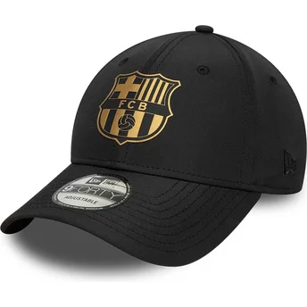 Cap zaoblená black snapback 9FORTY ajustable FC Barcelona LALIGA New Era