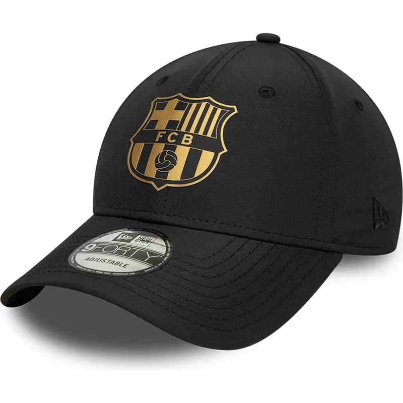 cap-zaoblena-black-snapback-9forty-ajustable-fc-barcelona-laliga-new-era
