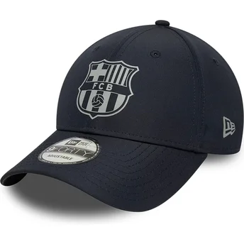 Cap zaoblená navy blue snapback 9FORTY ajustable FC Barcelona LALIGA New Era
