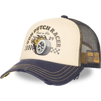 Čepice zaoblená žádné zvíře vícebarevná snapback CREW32 Von Dutch