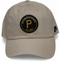 beige-verstellbare-kappe-mit-gebogenem-schirm-club-unstructured-organic-cotton-der-pittsburgh-pirates-mlb-von-nike