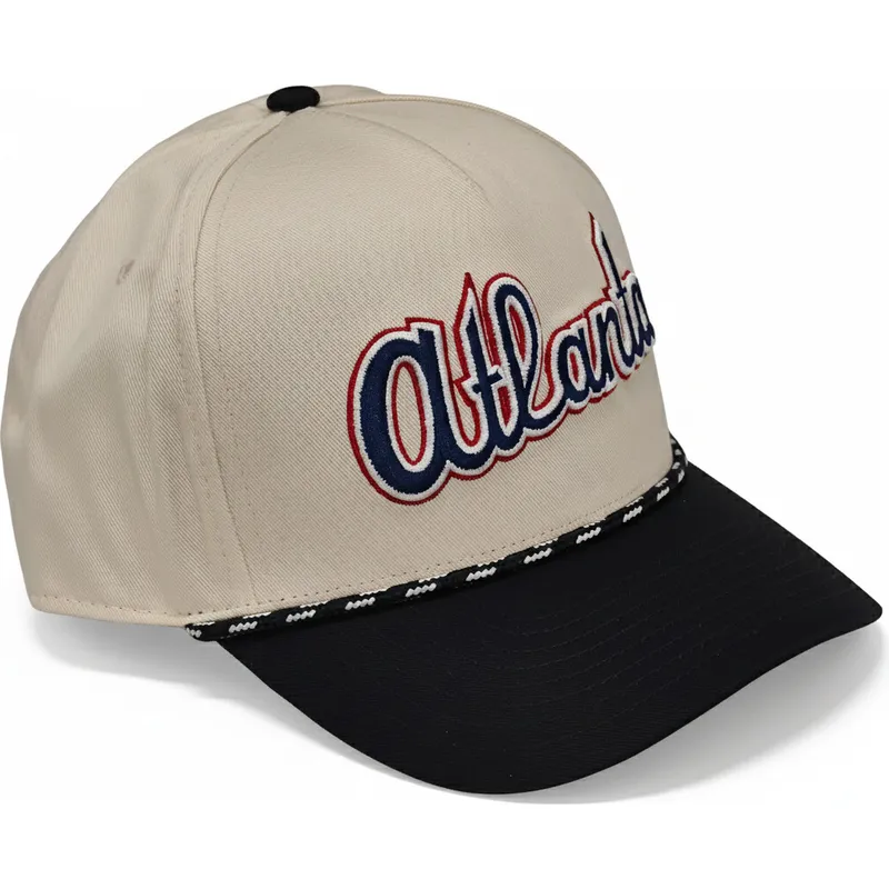 cap-zaoblena-beige-snapback-rise-structured-atlanta-braves-mlb-nike cap-zaoblena-beige-snapback-rise-structured-atlanta-braves-mlb-nike