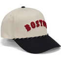 cepice-zaoblena-bezova-snapback-rise-structured-boston-red-sox-mlb-nike