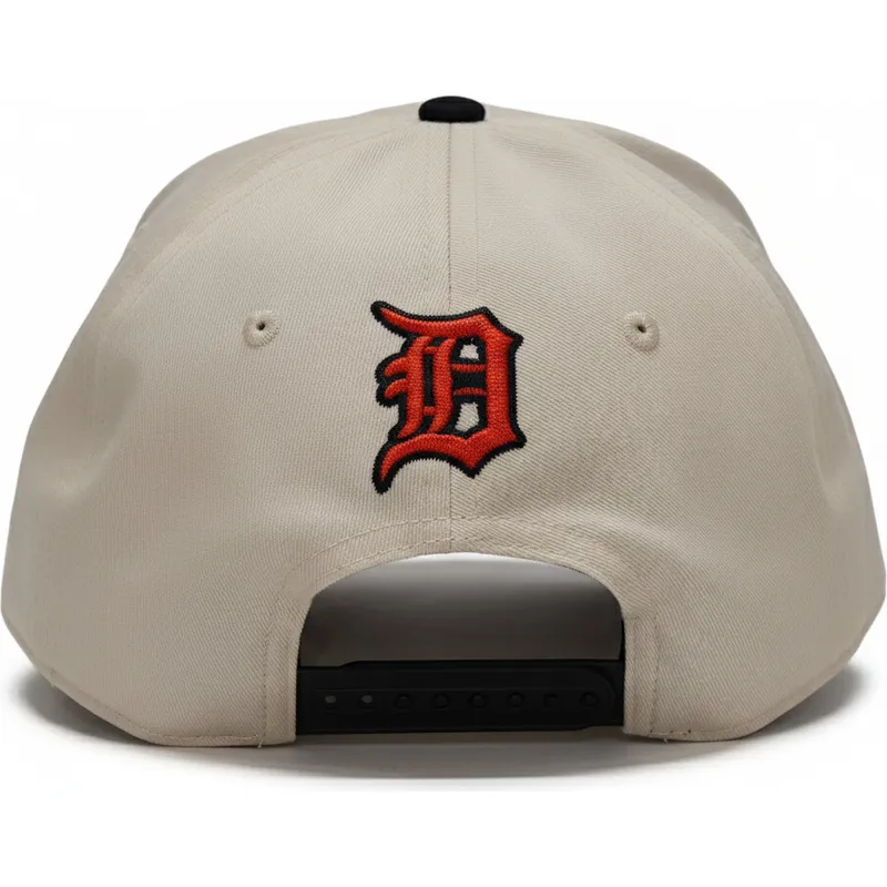beige-snapback-rise-structured-detroit-tigers-mlb-nike