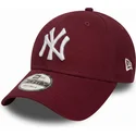 cepice-zaoblena-cervena-nastavitelny-cardenal-9forty-essential-new-york-yankees-mlb-new-era