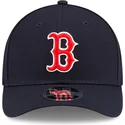 marinbla-kurvad-keps-snapback-9forty-m-crown-player-replica-fran-boston-red-sox-mlb-av-new-era