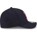 new-era-curved-brim-9forty-m-crown-player-replica-boston-red-sox-mlb-navy-blue-snapback-cap