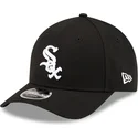 svart-kurvad-keps-snapback-9forty-m-crown-player-replica-fran-chicago-white-sox-mlb-av-new-era
