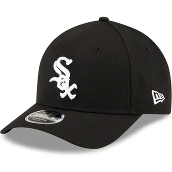 Čepice zaoblená černá snapback 9FORTY M-Crown Player Replica Chicago White Sox MLB New Era