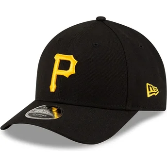 Gorra curva negra snapback 9FORTY M-Crown Player Replica de Pittsburgh Pirates MLB de New Era