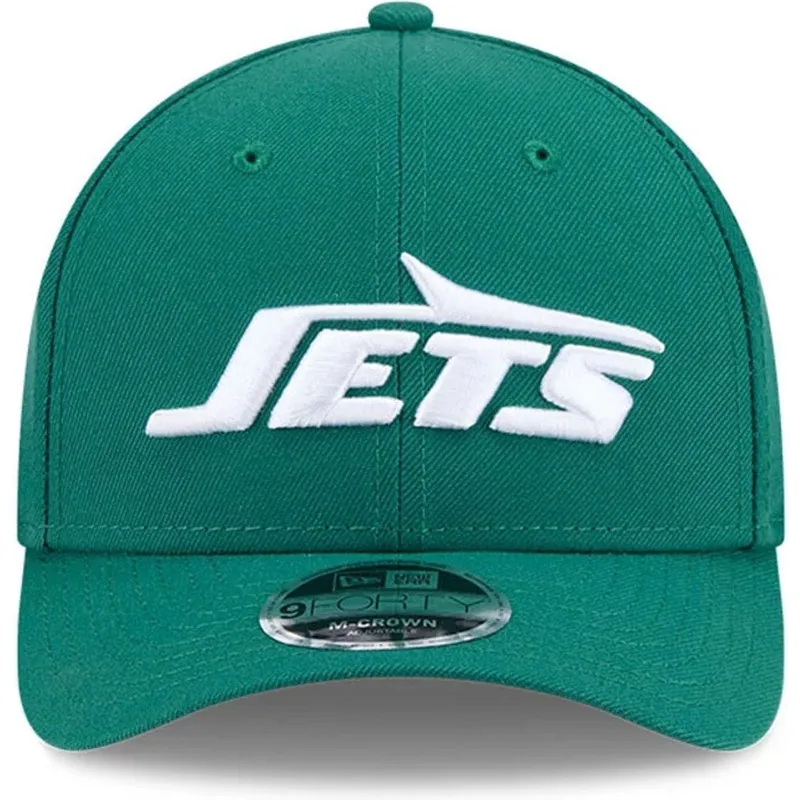 grune-gebogene-snapback-kappe-9forty-m-crown-team-der-new-york-jets-nfl-von-new-era
