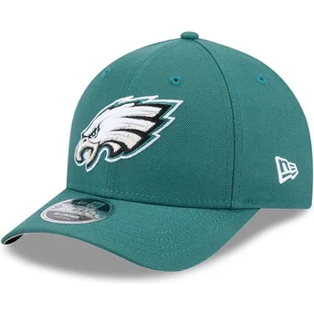Čepice zaoblená zelená snapback 9FORTY M-Crown Team Philadelphia Eagles NFL New Era