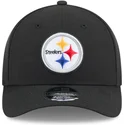 gorra-curva-negra-snapback-9forty-m-crown-team-de-pittsburgh-steelers-nfl-de-new-era