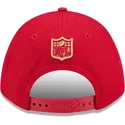 rote-gebogene-snapback-kappe-9forty-m-crown-team-der-san-francisco-49ers-nfl-von-new-era
