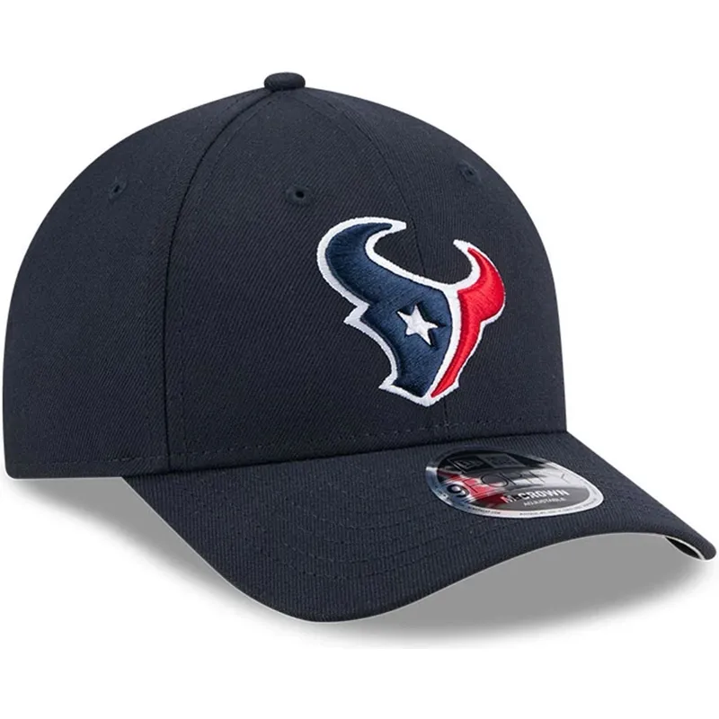 marinbla-kurvad-keps-snapback-9forty-m-crown-team-fran-houston-texans-nfl-av-new-era