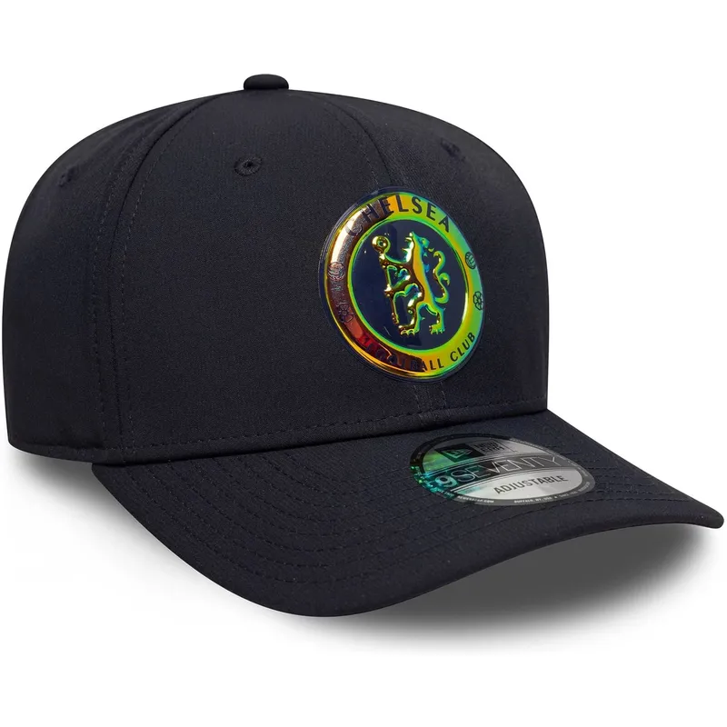 new-era-curved-brim-9seventy-stretch-snap-iridiscent-chelsea-football-club-premier-league-navy-blue-snapback-cap