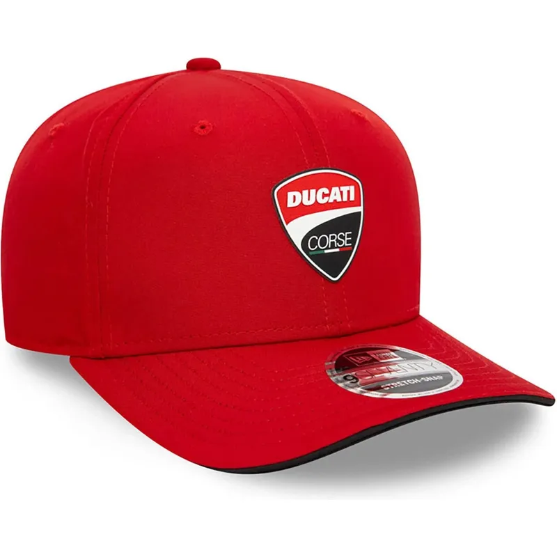 cap-zaoblena-red-snapback-9seventy-stretch-snap-core-ducati-motor-motogp-new-era cap-zaoblena-red-snapback-9seventy-stretch-snap-core-ducati-motor-motogp-new-era