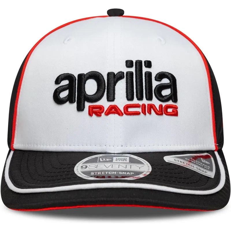 cepice-zaoblena-cerna-snapback-9seventy-stretch-snap-aprilia-piaggio-new-era