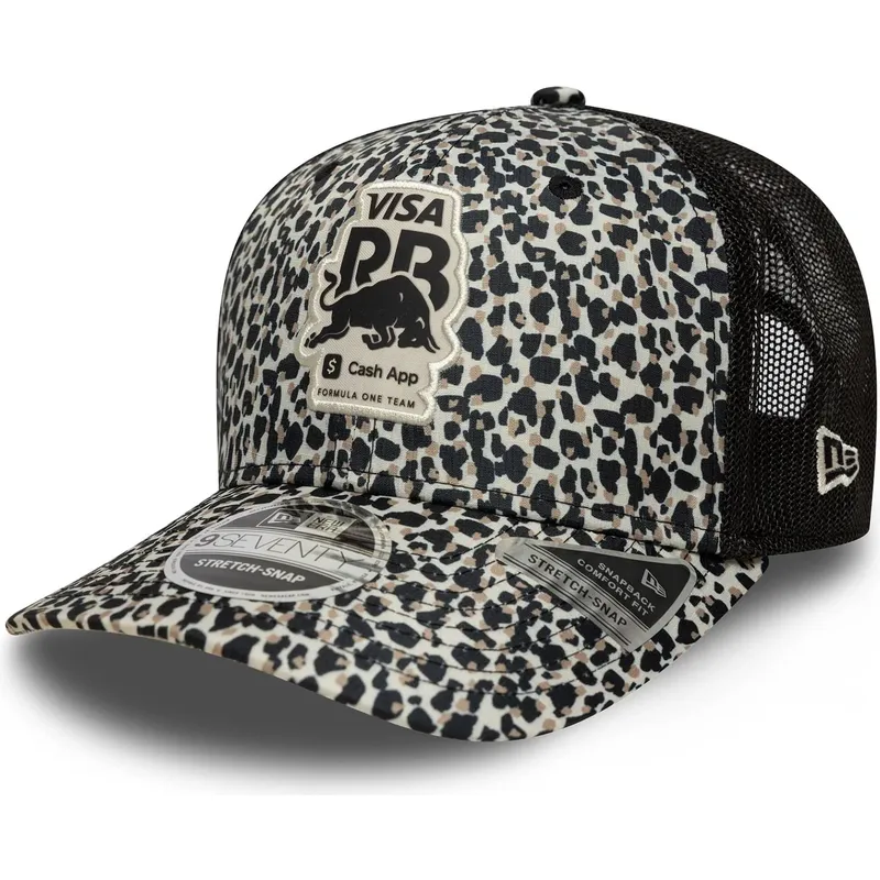 trucker-cap-camouflage-9seventy-stretch-snap-von-racing-bulls-f1-team-formula-1-von-new-era