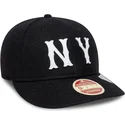 new-era-curved-brim-9fifty-retro-crown-heritage-series-new-york-highlanders-mlb-black-adjustable-cap
