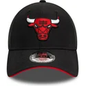 gorra-curva-negra-ajustable-9forty-microfibre-de-chicago-bulls-nba-de-new-era