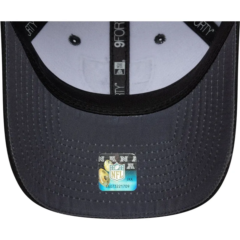 cepice-zaoblena-seda-nastavitelny-9forty-microfibre-las-vegas-raiders-nfl-new-era