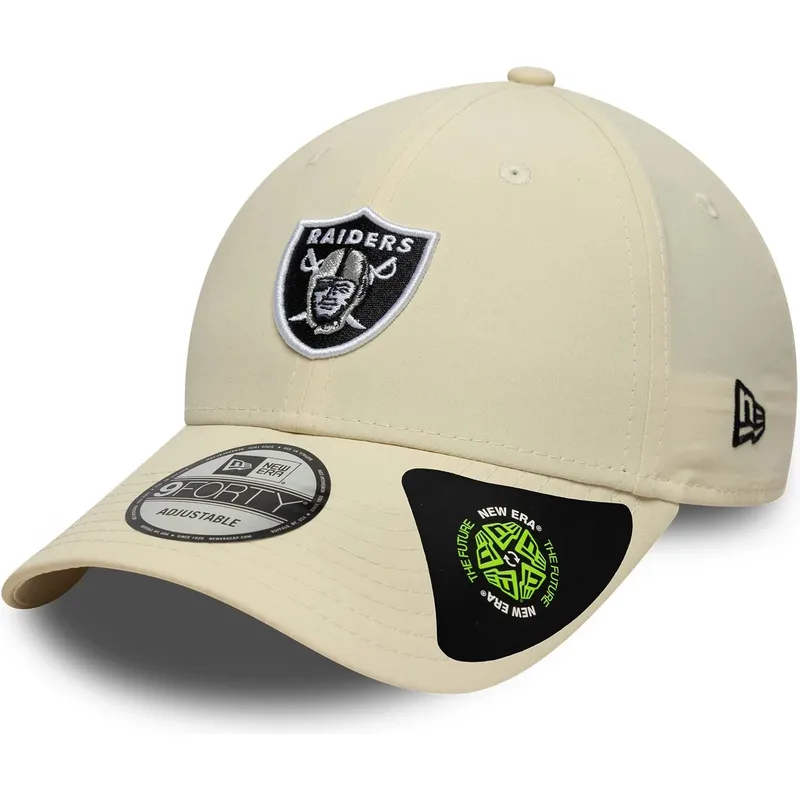 cap-zaoblena-beige-adjustable-strap-9forty-recycled-midi-las-vegas-raiders-nfl-new-era cap-zaoblena-beige-adjustable-strap-9forty-recycled-midi-las-vegas-raiders-nfl-new-era