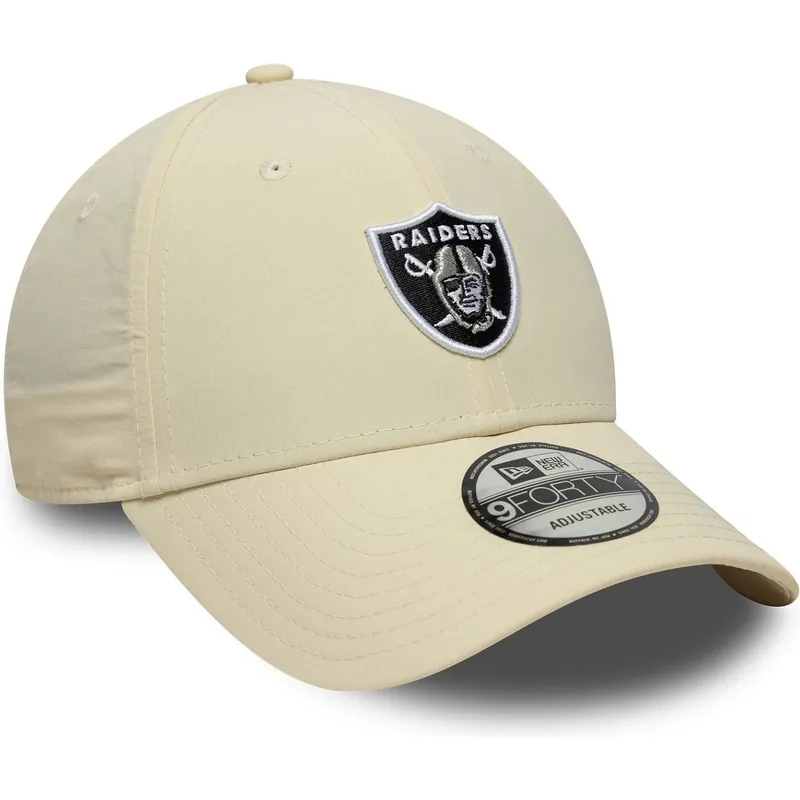 cepice-zaoblena-bezova-nastavitelny-9forty-recycled-midi-las-vegas-raiders-nfl-new-era