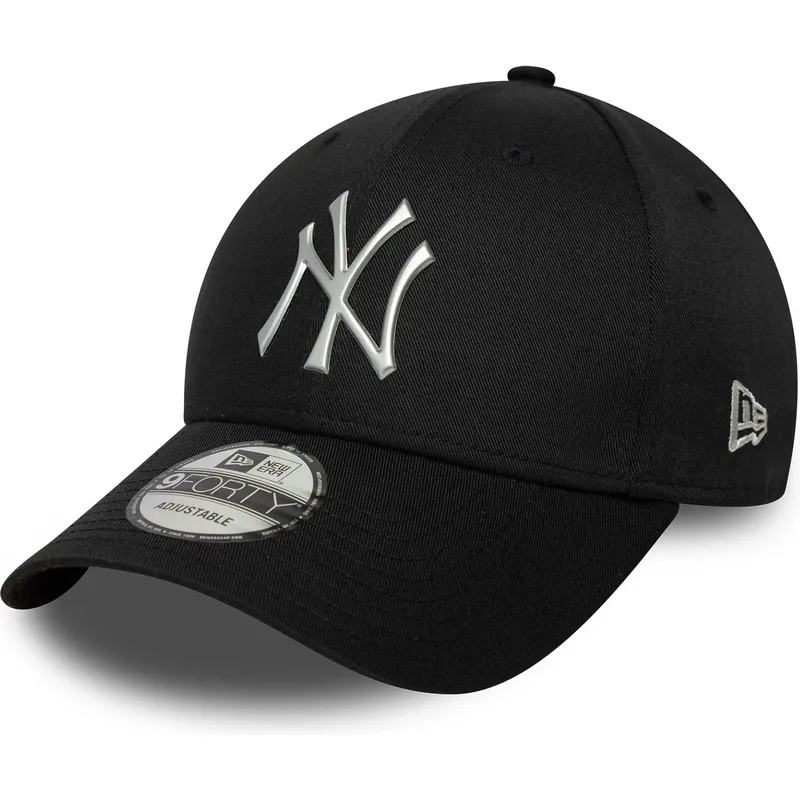 cepice-zaoblena-cerna-snapback-9forty-metallic-new-york-yankees-mlb-new-era