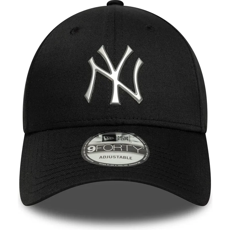 cepice-zaoblena-cerna-snapback-9forty-metallic-new-york-yankees-mlb-new-era