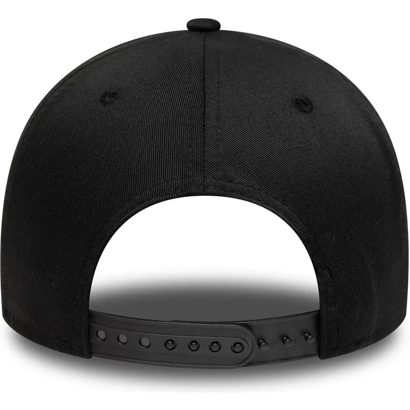 schwarze-gebogene-snapback-kappe-9forty-metallic-der-new-york-yankees-mlb-von-new-era