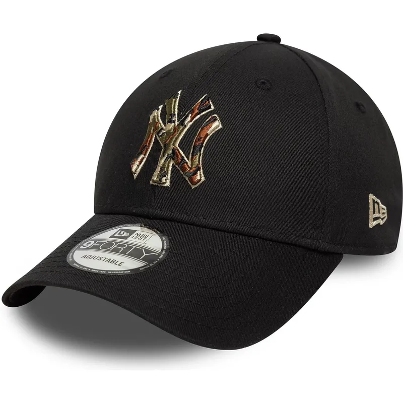 cepice-zaoblena-cerna-nastavitelny-pasek-9forty-camo-infill-new-york-yankees-mlb-new-era