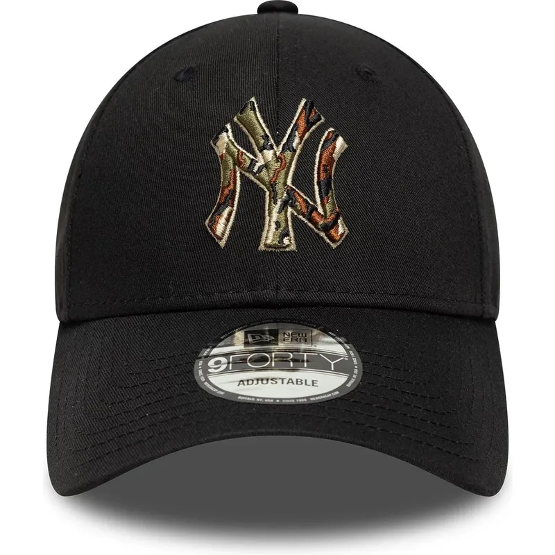 cepice-zaoblena-cerna-nastavitelny-pasek-9forty-camo-infill-new-york-yankees-mlb-new-era