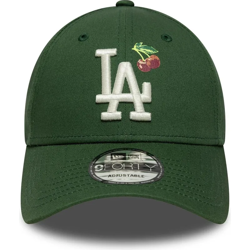 cepice-zaoblena-zelena-nastavitelny-9forty-fruit-icon-los-angeles-dodgers-mlb-new-era