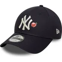 cap-zaoblena-navy-blue-adjustable-strap-9forty-fruit-icon-new-york-yankees-mlb-new-era