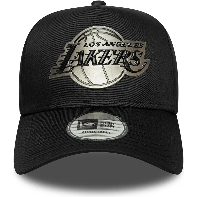 snapback-9forty-e-frame-metallic-los-angeles-lakers-nba-new-era