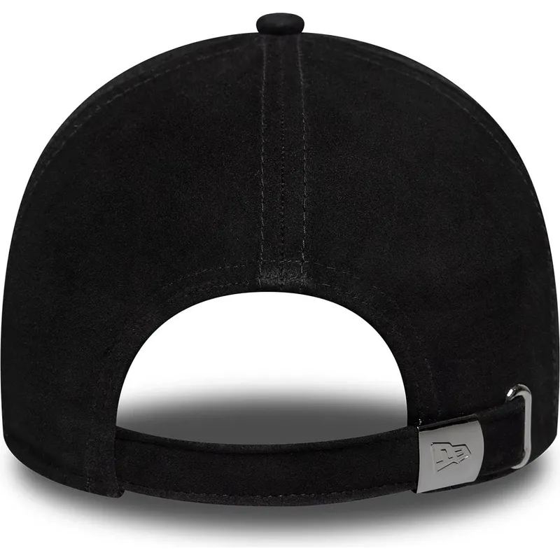 gorra-curva-negra-ajustable-9forty-e-frame-img-suede-de-new-era