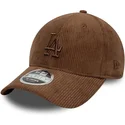 cepice-zaoblena-hneda-nastavitelny-9forty-m-crown-cord-los-angeles-dodgers-mlb-new-era
