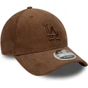 cepice-zaoblena-hneda-nastavitelny-9forty-m-crown-cord-los-angeles-dodgers-mlb-new-era